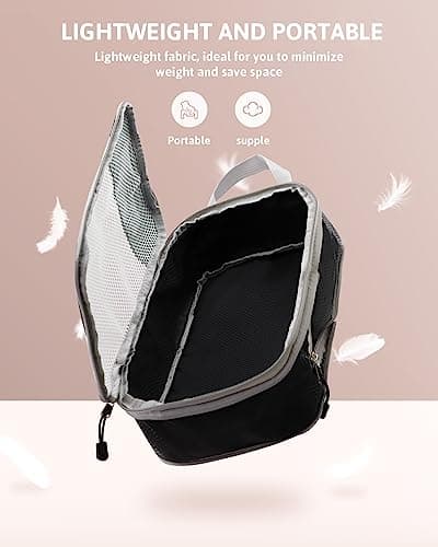 Meowoo 7-Piece Compression Packing Cubes for Luggage, Travel Organisers — view 6