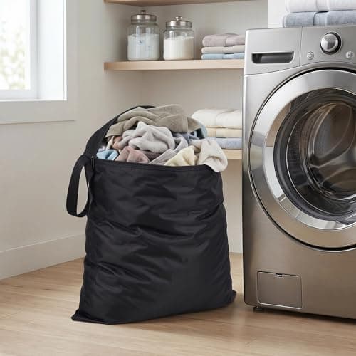 Aieino Travel Laundry Bags 2pcs Waterproof Dirty Clothes Bag with Zipper — view 2