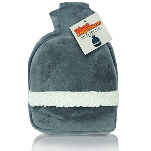 Things2KeepUWarm Snug Foot Muff Hot Water Bottle Feet Warmer Grey — view 2