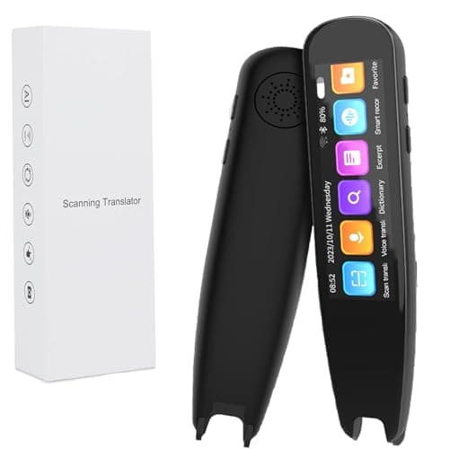 moyiw Scan Reader Pen, 134 Languages Real-Time Translation, Text to Speech
