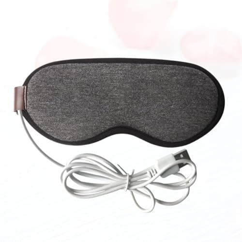 Mipcase USB Steam Eye Mask for Dry Eye and Headache Relief Washable Hot Compress Cotton Cover with USB Power for Travel and Office Use — view 6