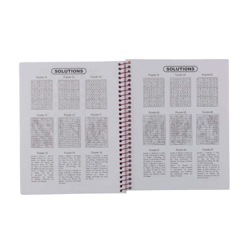 IMPACT Spiral Puzzle Collection Book – 2 Pack | A5 Travel Size | Easy‑Read Mixed Puzzles | Portable Brain‑Training Activity Books for Adults & Seniors — view 3
