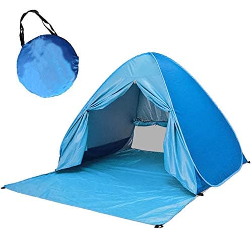 Eplze Automatic Pop Up Beach Tent 2-3 Persons (Sky Blue)