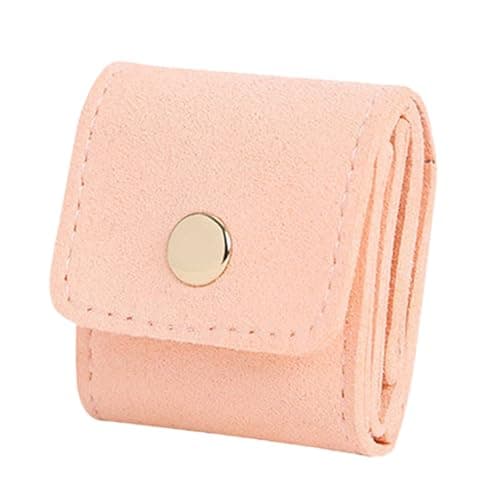Jewelry Travel Pouch Small Foldable Buckle Elegant