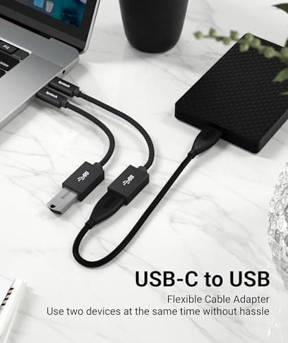 Syntech USB C to USB Adapter 2 Pack, USB 3.0 OTG, 10Gbps — view 2