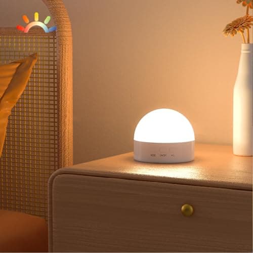 Kintion LED Night Light, USB Rechargeable Night Light for Adults, 1 Pack