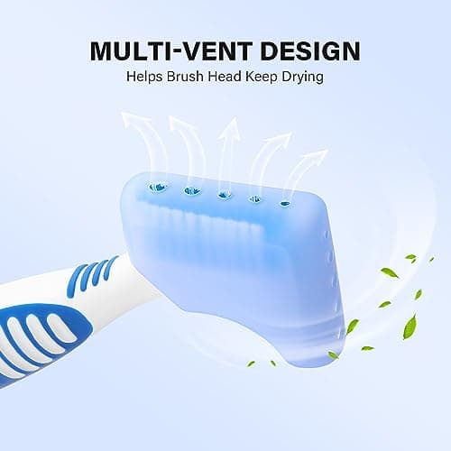 Anbbas Silicone Denture Brush Cover Fit Most Denture Toothbrushes(Pack of 2) — view 2