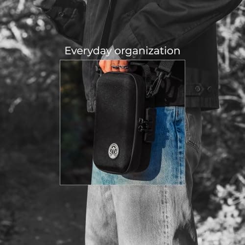 Odour Resistant Bag Kit – Hard Travel Case, Carbon Lined, Combination Lock — view 2