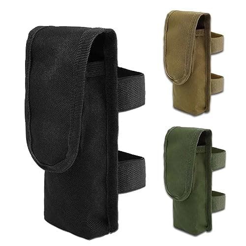 Tactical External Battery Pouch Portable Molle Sport Pouches Universal Hunting Durable Nylon Military Paintball Battery Holder — view 4