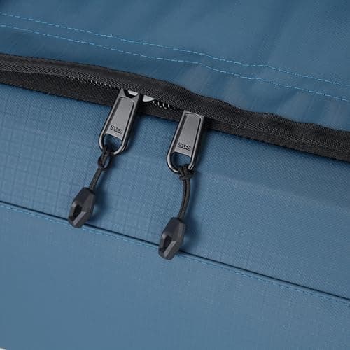 OEX Ballistic Cargo Bag with Wet Pocket & Multiple Carrying Options, Duffel, Holdall, Bag for Men & Women, Durable, Heavy Duty, Travel, Luggage, Overnight, Weekend, Sports (Blue, 120 Litre) — view 6