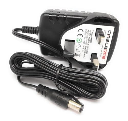 5v power supply adapter for Argos Bush Leather DAB Radio DS388 - psu plug cable — view 5