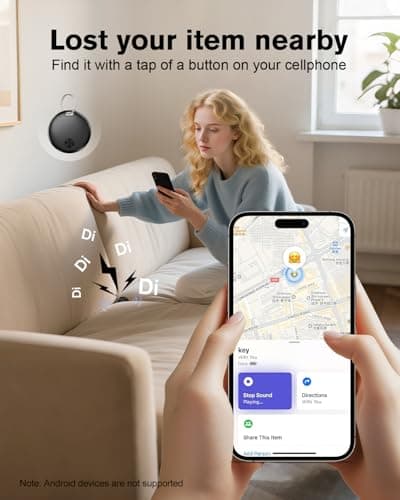 Hauibela Air Tracker Tag Item Finder Compatible with Find My APP (iOS Only) — view 4