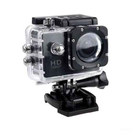 Waterproof Action Camera 4K 30fps Underwater 30M(Yellow)