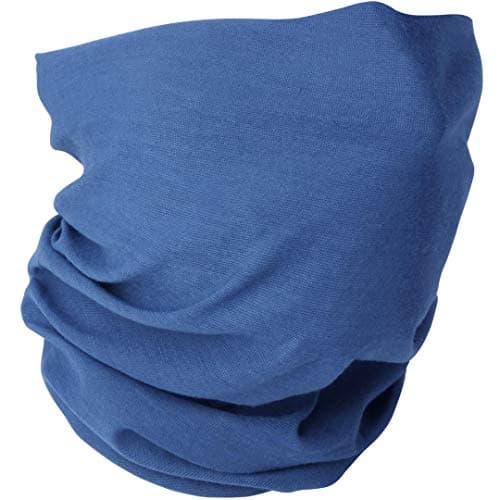 CampTeck U7209 Breathable Multi-Purpose Seamless Bandana Gaiter Tube Snood Scarf Neck for Motorcycling, Hiking, Riding, Cycling, Outdoor Use -Blue