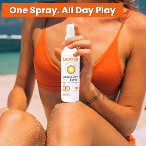 Katsy Style Once A Day Spray SPF30 – 200ml, High Sun Protection for 8 Hours, Quick-Dry Vegan Formula, Water Resistant, UVA UVB Shield, Non-Greasy Sun Spray for Outdoor Use (Pack of 2) — view 4