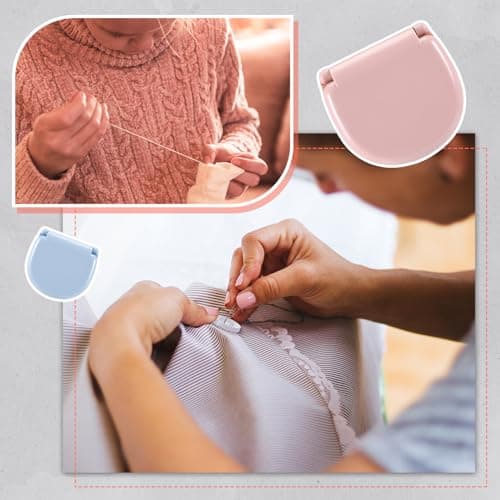 Yuxung 10 Pieces Mini Travel Sewing Kit Basic Portable Emergency Sewing Repair Kit in Bulk with Threads Scissors Hand Sewing Needles for Beginner Traveler Hotel Charity Homeless — view 5