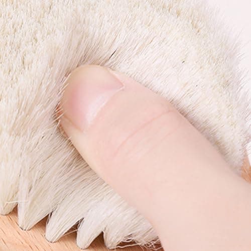 Comb and Bath Brush Set, Soft Wool Bristles, D — view 6