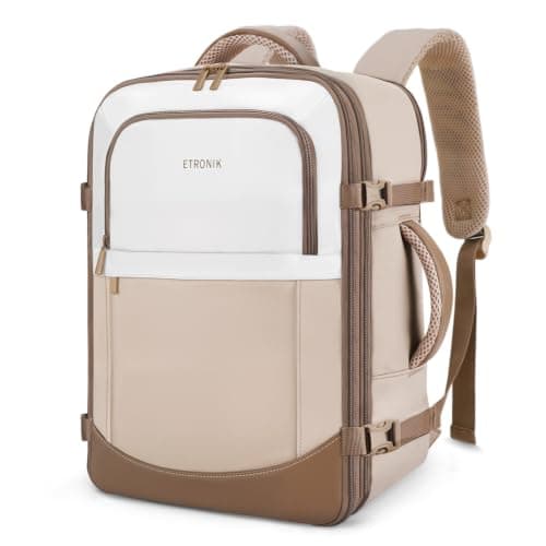ETRONIK Ryanair Cabin Bags 40x30x20, 24-30L Expandable Travel Backpack