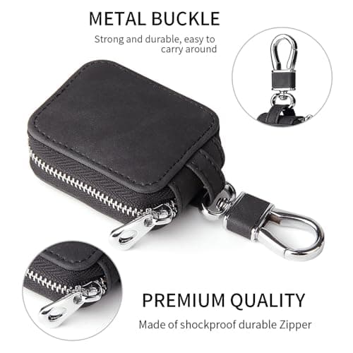 Bluetooth-Compatible Earphone Case Ultra-Thin Perfect Matching Faux Leather Wireless Earbud Sleeve Case for AirPods 3/2 Earphone Skin Earphone Case — view 2