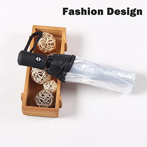 Clear Umbrella,Folding Clear Umbrellas for Weddings,Compact Travel Umbrella — view 6