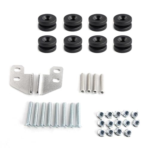 Motorcycle Tail Bag Mounting Kit – Stainless Steel Bracket Set | Rubber Washer Mounting Hardware – Secure Fixing Accessories for Side Box Luggage Rack Installation — view 5