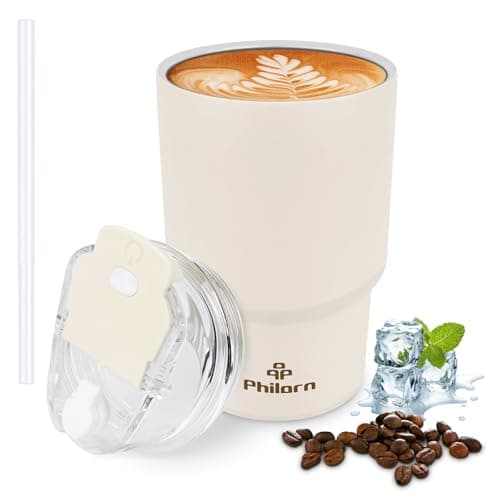 Philorn Coffee Cup Travel Mug, 14OZ/400ml Insulated Coffee Cup