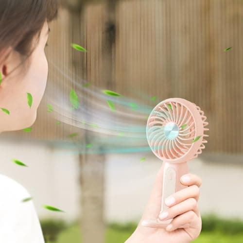 Rechargeable Mini Portable Fan – Usb-Powered, Handheld Desktop-Compatible — view 2