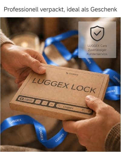 LUGGEX Suitcase Locks, Luggage Locks, TSA Approved Luggage Locks,Charcoal,8 — view 5