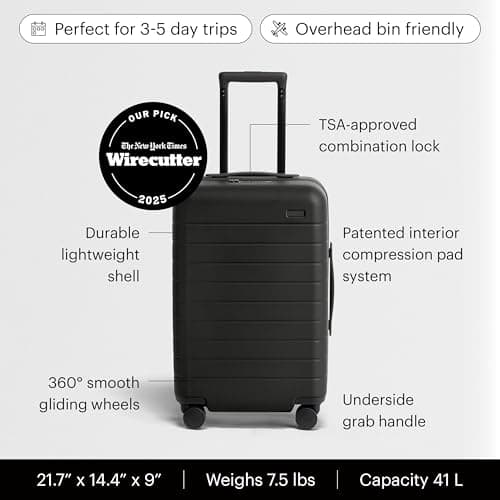 Away The Carry-On Luggage, 22-inch Lightweight Hardside Spinner Suitcase — view 2