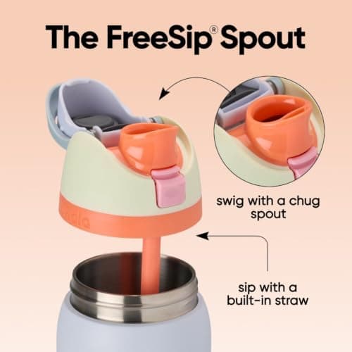 Owala FreeSip Insulated Stainless Steel Water Bottle, 945ml, Beach House — view 2