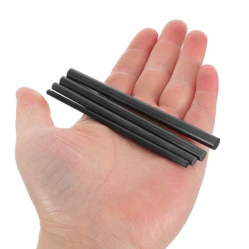 TOGEVAL 4pcs Carbon Fiber Fishing Rod Repair Inserts Lightweight Solid Graphite Poles for Broken Pole Section Fixing and Travel Rod Modification Kit — view 4