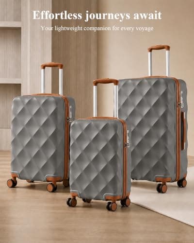 British Traveller 28 Inch Large Suitcase, Lightweight Hard Shell Luggage — view 6