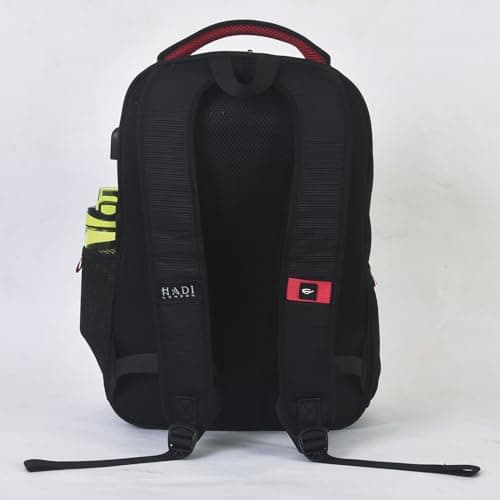 SAIMAZ Waterproof Anti-Theft 40L Backpack | Stylish Travel Laptop and Camera Rucksack | USB Charging Port | Cabin Size backpack School Bag for Men, Women, Boys, and Girls (Black) — view 4
