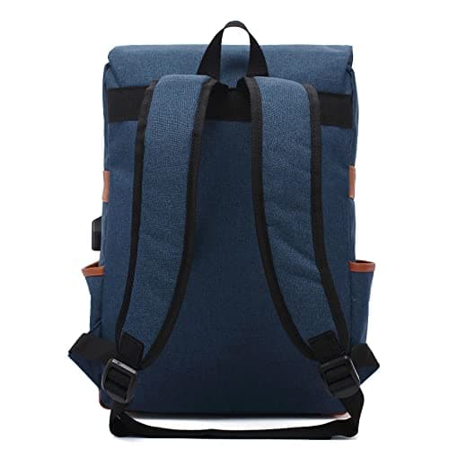 HASAGEI Backpack Vintage Unisex Rucksack Daypack Casual School Travel Laptop Tablet Bags — view 3