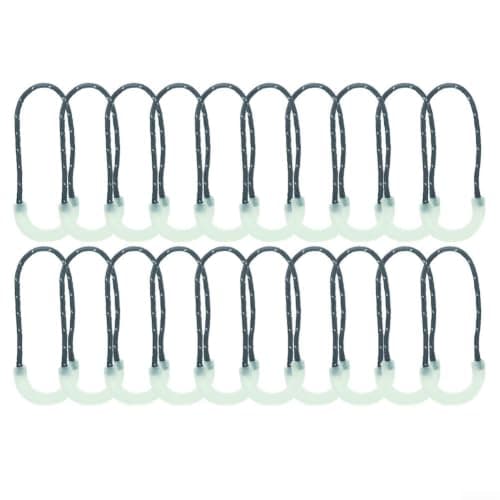 Luminous Zipper Pull Replacement Rope, 20 Pack Glow In Dark Cord — view 4