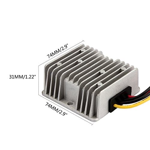 HOMELYLIFE DC Voltage Regulator Buck Converter DC 48V to 12V 10A 120W Reducer Power Converter Waterproof Module Transformer for Golf Cart — view 6