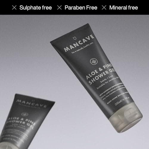 ManCave Sensitive Skin & Body Gift Set for Men, Skincare Gift Set — view 4