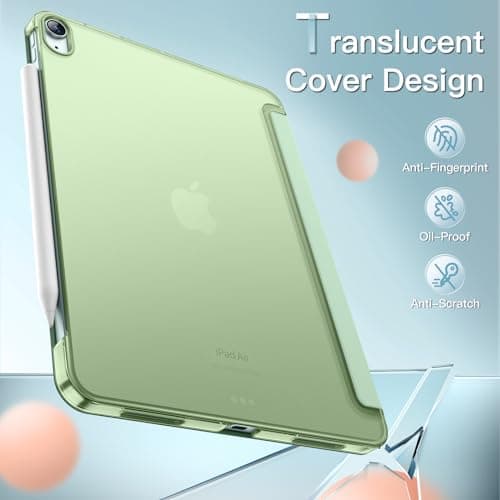 JETech Case for iPad Air 11" M4/M3/M2 & iPad Air 5/4 10.9", Green — view 4