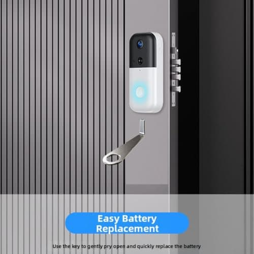 3-Piece Stainless Steel For ring Doorbell Tool Kit for Mount Bracket Removal and WiFi Doorbell System Maintenance — view 4
