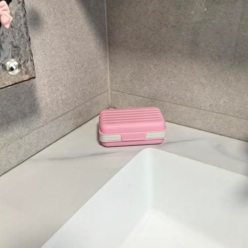 Lofekea Travel Soap Case, Shower Bar Soap Dish Holder, Soap Box Container — view 6