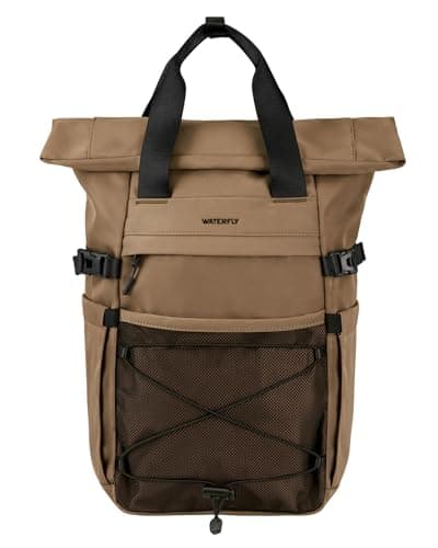 Waterfly Roll Top Backpack Rucksack: 16 Inch Laptop Compatible