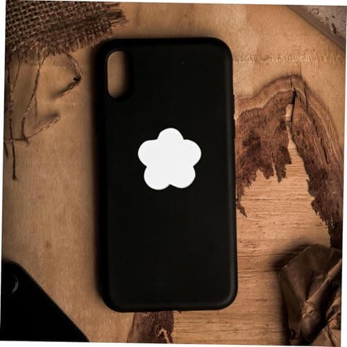 Mirror Decals for Phone, Acrylic Flower Shape, Self-Adhesive, 5 Pack — view 6