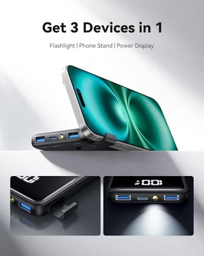INIU Power Bank, 10000mAh 22.5W PD3.0 QC4.0 Fast Charging Portable Charger — view 4