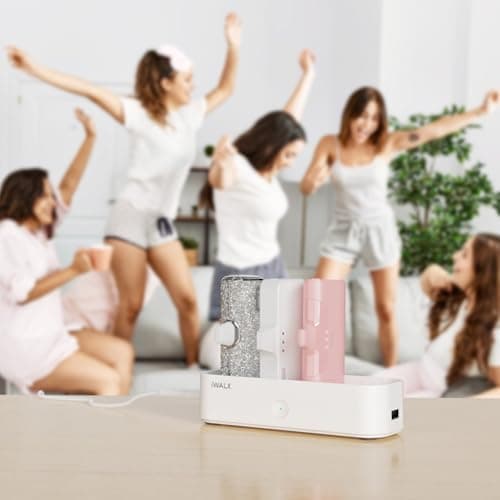 iWALK Portable Charger Station for 4500mAh, 4800mAh, 5000mAh Power Bank for iPhone Charging Station Multiple USB-C Family-sized Charger Station for Home(Station Only),White — view 6