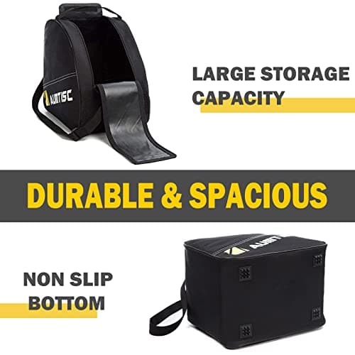 AUMTISC Ski Bag Ski and Boot Bag Combo for 1 Pair of Skis — view 6