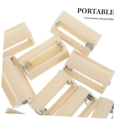 ORFOFE 10pcs Slot Aa Battery Holder Parallel 3 Cells, Plastic and Alloy Battery Box Adapter for Stable Power Supply, Convenient Backup Solution for DIY Electronics and Outdoor Trips — view 3