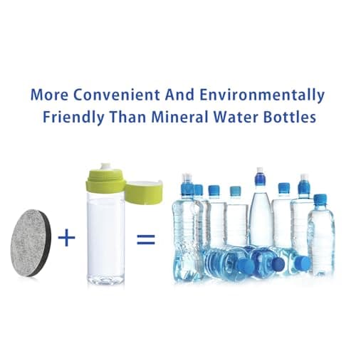 ZoneKing 8 Pack Micro Disc Replacement Filter for Brita Fill & Go, Water Filter Bottles & Carafes | 150L/4 Weeks Long-Lasting | Reduce Chlorine, Particles, and Other contaminants in Water — view 4