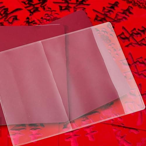 HEALSOPTHY 15pcs Passport Cover with Card Slots PVC Travel Document Holder — view 6