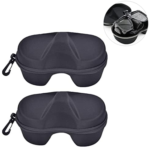 SUNTRADE Portable Diving Mask Case，Swimming Scuba Glasses Storage Box Protective Container Diving Goggles Case,2 PCS — view 2