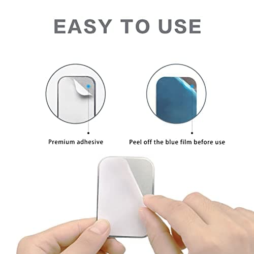 WONLIVE Metal Mount Plate for Magnetic Phone Car Holder, Car Magnet Sticker — view 6